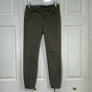 🤎 Buffalo David Bitton Sage Green Ankle / Crop Jeans - Size 4 / 27